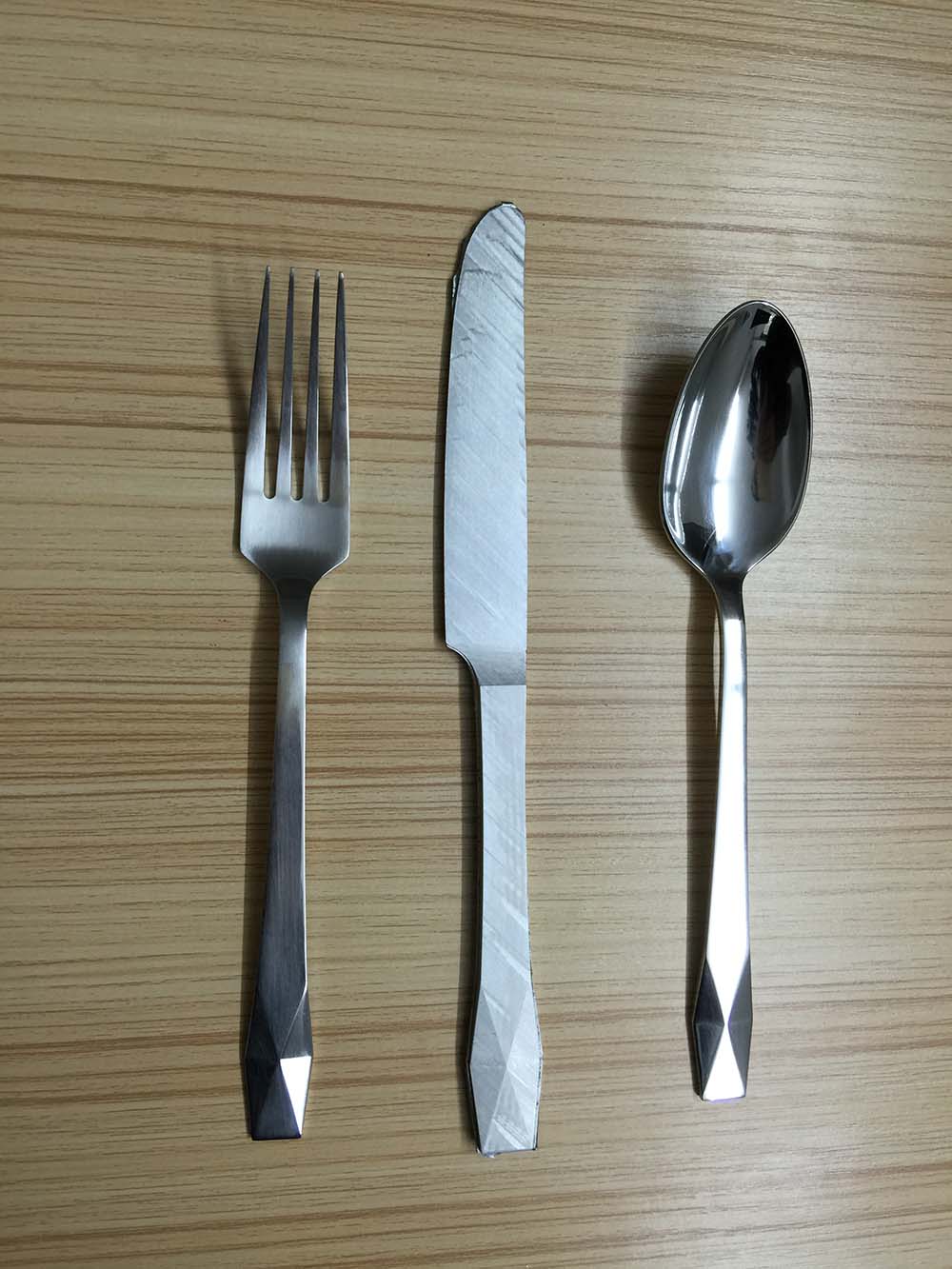 不锈钢餐具手板